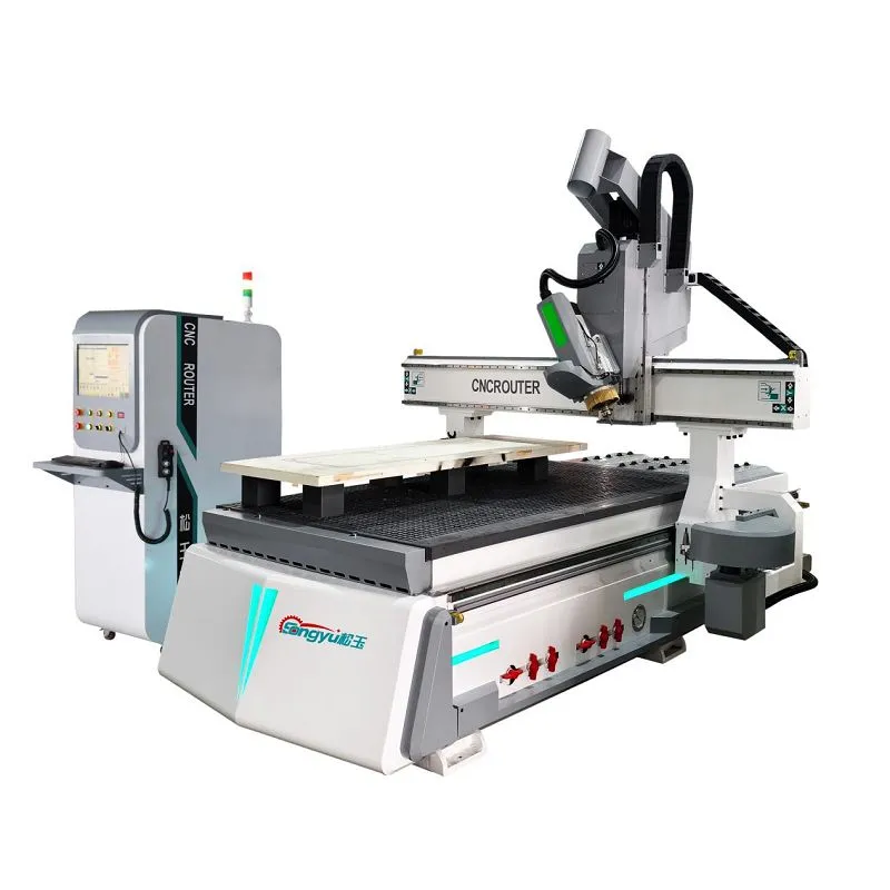 4 AXIS ATC Router Machine